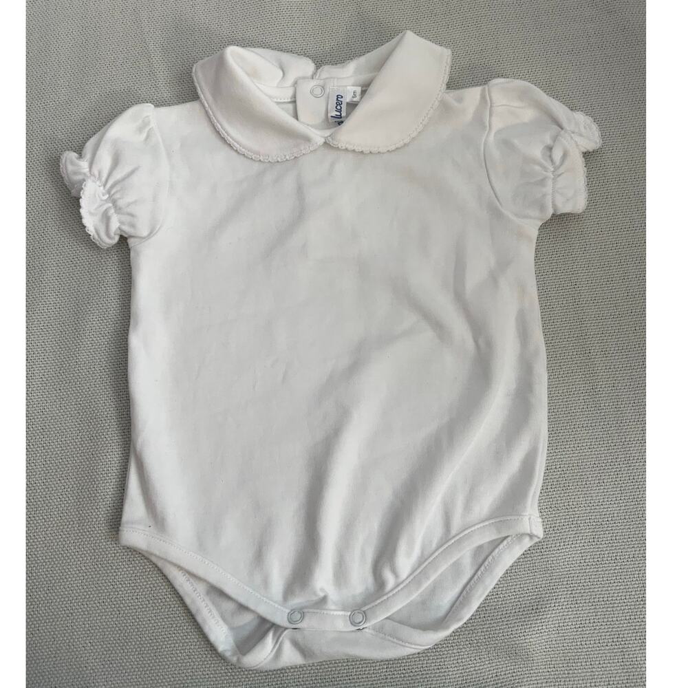 Mi Lucero One‎ piece shirt with peter pant collar size 6 mo